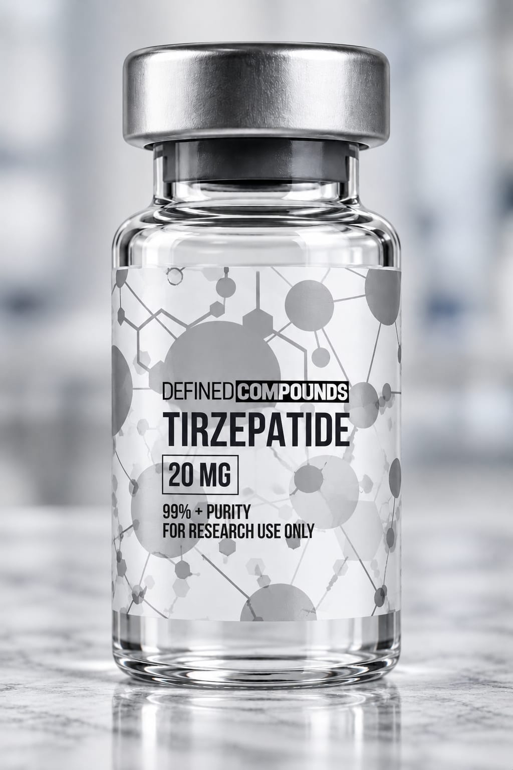 Defined Compounds Tirzepatide research vial