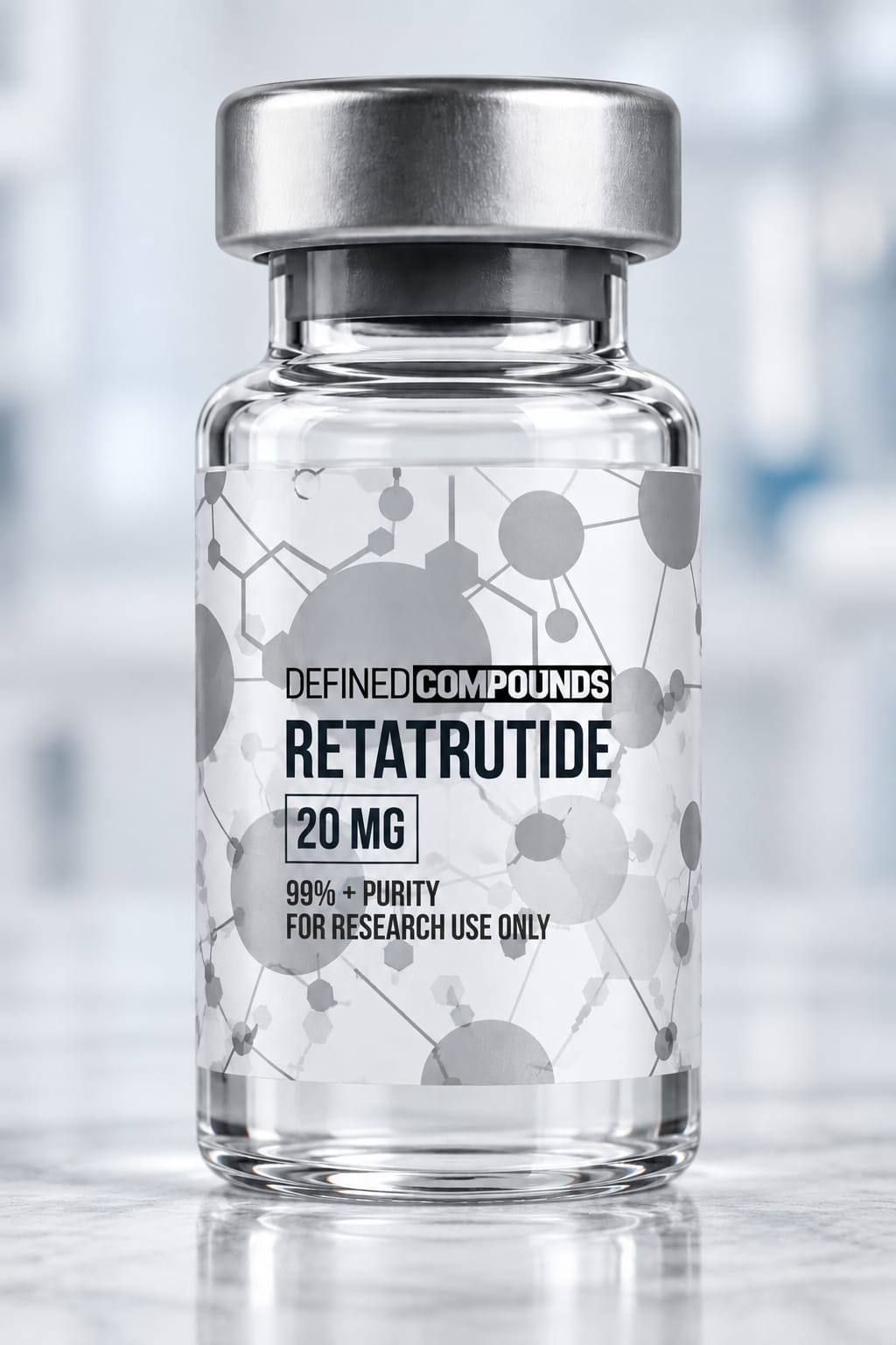 Defined Compounds Retatrutide research vial